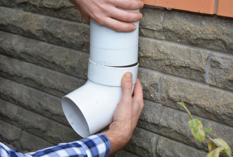 Plastic Gutter Repair detail